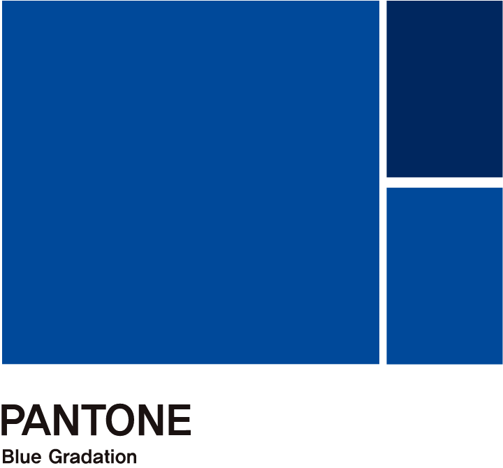 PANTONE Blue Gradation